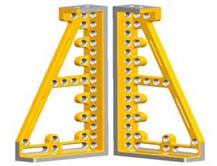 D16-D28支撐角鐵工裝   機(jī)器人定位工裝夾具  支承角鐵