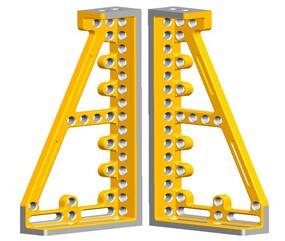 D16-D28支撐角鐵工裝   機器人定位工裝夾具  支承角鐵