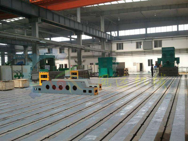 基礎槽鐵-鑄鐵地軌